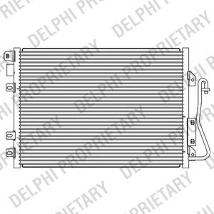 DELPHI tsp0225620 -  Конденсатор, кондиционер