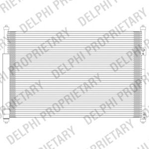 DELPHI tsp0225623 -  Конденсатор, кондиционер