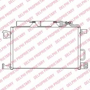 DELPHI tsp0225657 -  Конденсатор, кондиционер
