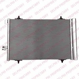 DELPHI tsp0225665 -  Конденсатор, кондиционер