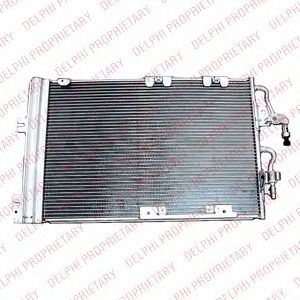 DELPHI tsp0225667 -  Конденсатор, кондиционер