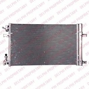 DELPHI tsp0225684 -  Конденсатор, кондиционер