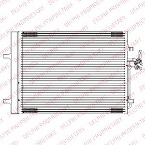 DELPHI tsp0225689 -  Конденсатор, кондиционер
