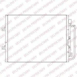 DELPHI tsp0225692 -  Конденсатор, кондиционер