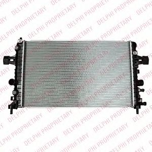 DELPHI tsp0524020 -  Радиатор, охлаждение двигателя