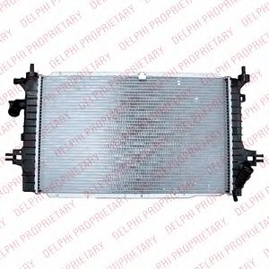 DELPHI tsp0524021 -  Радиатор, охлаждение двигателя