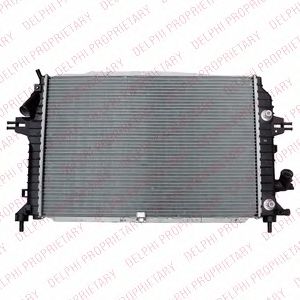 DELPHI tsp0524026 -  Радиатор, охлаждение двигателя