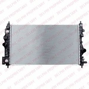 DELPHI tsp0524049 -  Радиатор, охлаждение двигателя