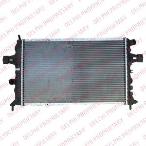 DELPHI tsp0524059 -  Радиатор, охлаждение двигателя