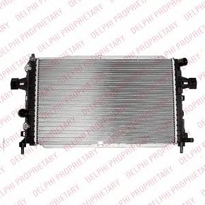 DELPHI tsp0524060 -  Радиатор, охлаждение двигателя