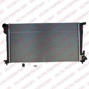 DELPHI tsp0524066 -  Радиатор, охлаждение двигателя