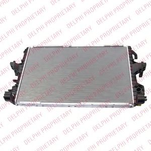 DELPHI tsp0524076 -  Радиатор, охлаждение двигателя