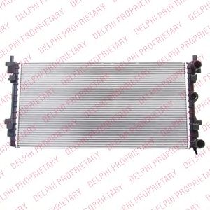 DELPHI tsp0524077 -  Радиатор, охлаждение двигателя