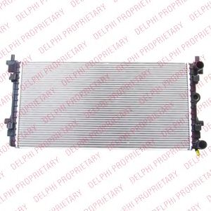 DELPHI tsp0524078 -  Радиатор, охлаждение двигателя