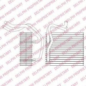 DELPHI tsp0525198 -  Испаритель, кондиционер