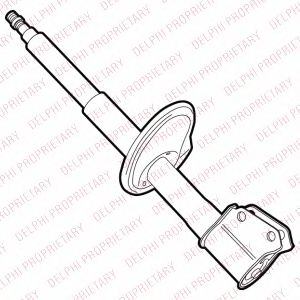 DELPHI v35555213 -  Амортизатор