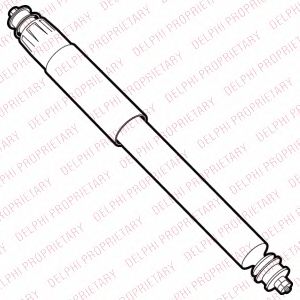 DELPHI v45388113 -  Амортизатор рулевого управления