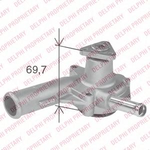 DELPHI wp1162 -  Водяной насос