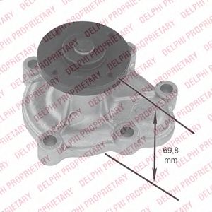 DELPHI wp1518 -  Водяной насос