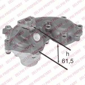DELPHI wp1758 -  Водяной насос
