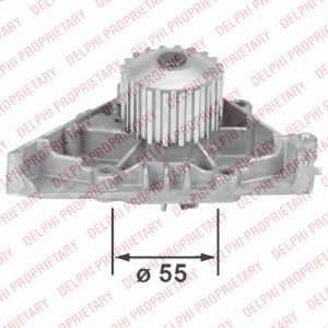 DELPHI wp2376 -  Насос водяной