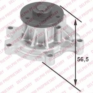 DELPHI wp2464 -  Водяной насос