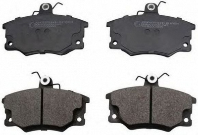 DENCKERMANN b110024 -  Комплект тормозных колодок, дисковый тормоз