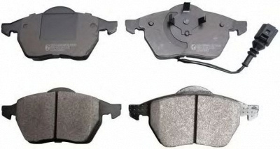DENCKERMANN b110039 -  Комплект тормозных колодок, дисковый тормоз