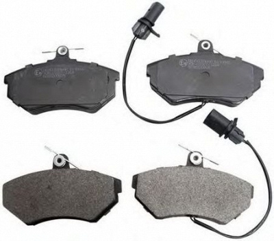 DENCKERMANN b110042 -  Комплект тормозных колодок, дисковый тормоз