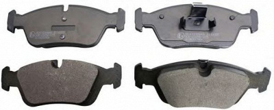 DENCKERMANN b110055 -  Комплект тормозных колодок, дисковый тормоз