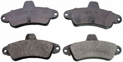 DENCKERMANN b110195 -  Комплект тормозных колодок, дисковый тормоз
