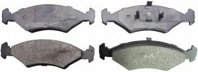 DENCKERMANN b110208 -  Комплект тормозных колодок, дисковый тормоз