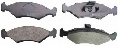 DENCKERMANN b110214 -  Комплект тормозных колодок, дисковый тормоз