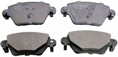 DENCKERMANN b110228 -  Комплект тормозных колодок, дисковый тормоз