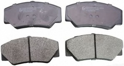 DENCKERMANN b110232 -  Комплект тормозных колодок, дисковый тормоз