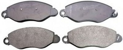 DENCKERMANN b110239 -  Комплект тормозных колодок, дисковый тормоз