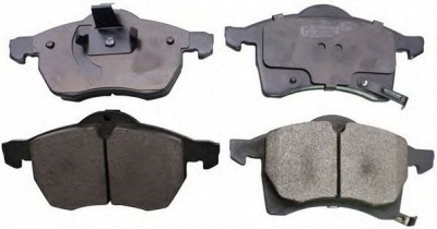 DENCKERMANN b110251 -  Комплект тормозных колодок, дисковый тормоз