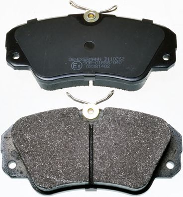 DENCKERMANN b110262 -  Комплект тормозных колодок, дисковый тормоз