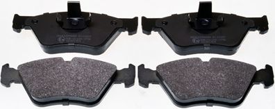 DENCKERMANN b110265 -  Комплект тормозных колодок, дисковый тормоз