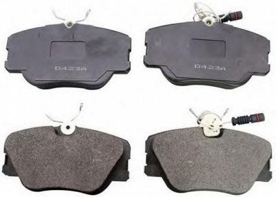 DENCKERMANN b110434 -  Комплект тормозных колодок, дисковый тормоз