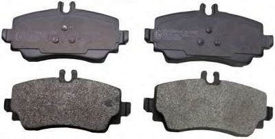 DENCKERMANN b110439 -  Комплект тормозных колодок, дисковый тормоз
