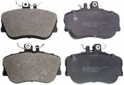 DENCKERMANN b110444 -  Комплект тормозных колодок, дисковый тормоз
