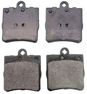 DENCKERMANN b110446 -  Комплект тормозных колодок, дисковый тормоз