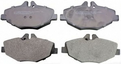 DENCKERMANN b110452 -  Комплект тормозных колодок, дисковый тормоз