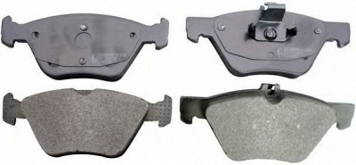 DENCKERMANN b110456 -  Комплект тормозных колодок, дисковый тормоз