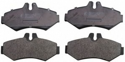 DENCKERMANN b110457 -  Комплект тормозных колодок, дисковый тормоз