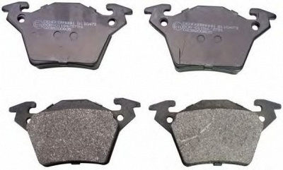 DENCKERMANN b110473 -  Комплект тормозных колодок, дисковый тормоз