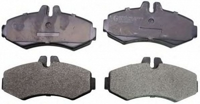 DENCKERMANN b110474 -  Комплект тормозных колодок, дисковый тормоз