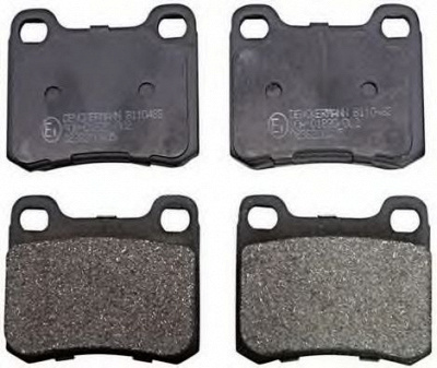 DENCKERMANN b110483 -  Комплект тормозных колодок, дисковый тормоз