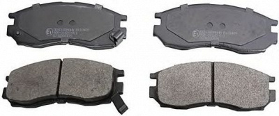 DENCKERMANN b110489 -  Комплект тормозных колодок, дисковый тормоз